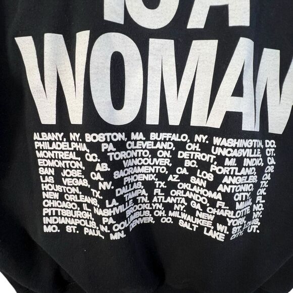 Large oversized fit Ariana Grande World Tour Sweatshirt God Is A Woman - Picture 12 of 14